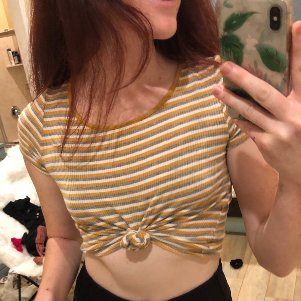 Charlotte Russe striped tee🌟